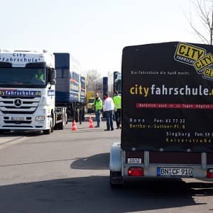 Lastkraft-Fuhrpark der Cityfahrschule